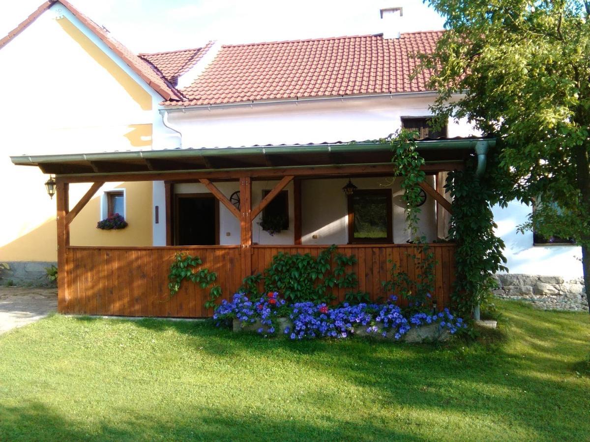 Pension Otevek Trhové Sviny Exteriör bild